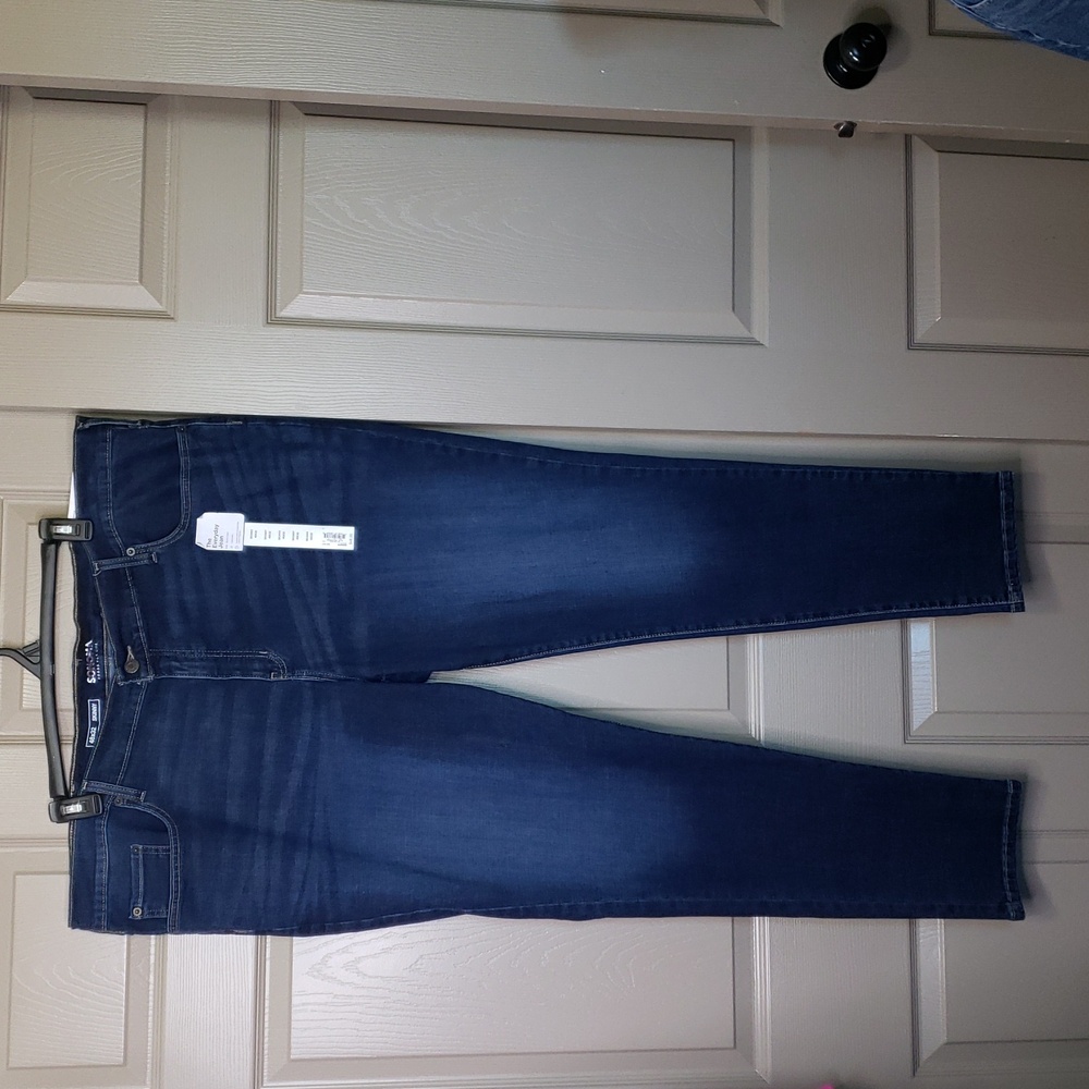 NWT Sonoma Dark wash skinny stretch jeans size 48/32 big and tall